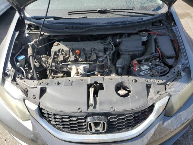 19XFB2F94DE212872 - 2013 HONDA CIVIC EXL გრაფიტი ფოტო 11