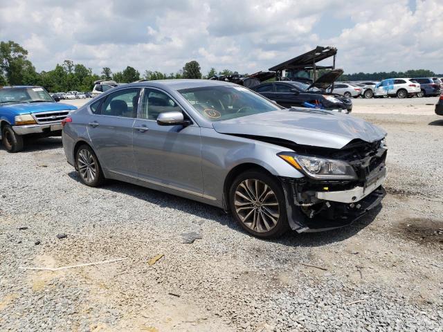 KMHGN4JE9GU126325 - 2016 HYUNDAI GENESIS 3.8L SILVER photo 4