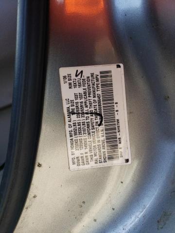 5FNRL38666B066457 - 2006 HONDA ODYSSEY EXL SILVER photo 13