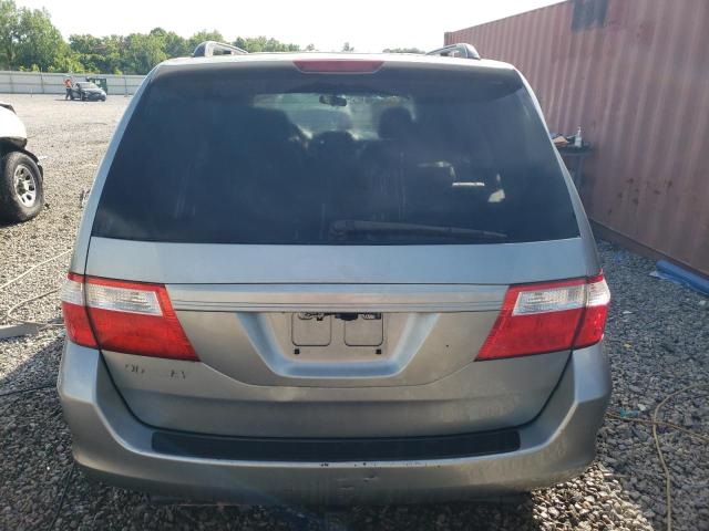 5FNRL38666B066457 - 2006 HONDA ODYSSEY EXL SILVER photo 6