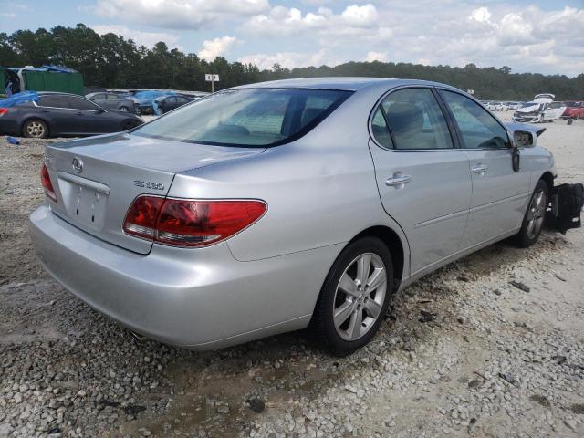 JTHBA30G455070663 - 2005 LEXUS ES 330 SILVER photo 4