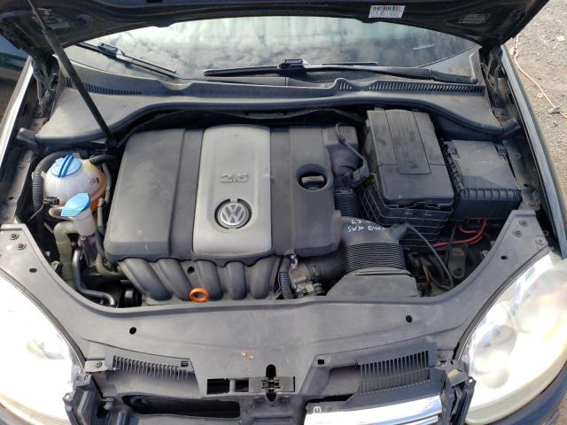 3VWEG71K37M198233 - 2007 VOLKSWAGEN JETTA WOLFSBURG 黑色 照片 11