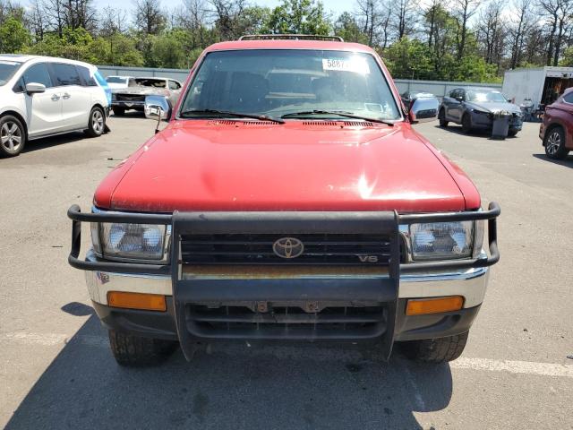 JT3VN39W4S0186312 - 1995 TOYOTA 4RUNNER VN39 SR5 Rot Foto 5