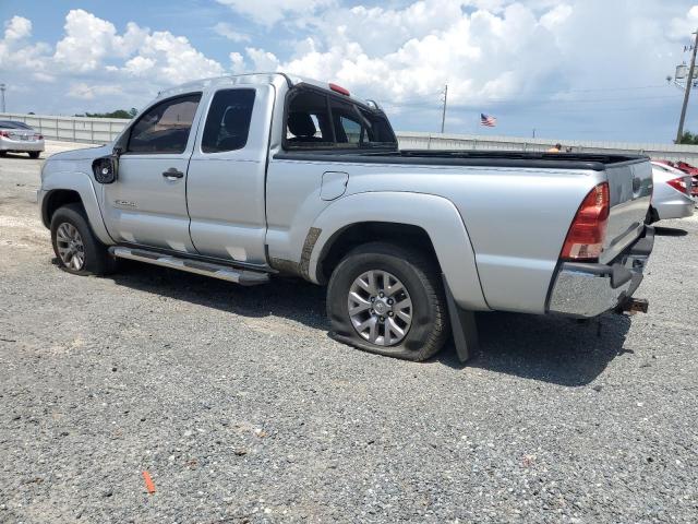 5TETU62N48Z524972 - 2008 TOYOTA TACOMA PRERUNNER ACCESS CAB SILVER photo 2