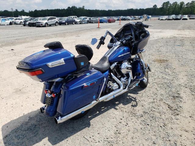 1HD1KTM19FB679278 - 2015 HARLEY-DAVIDSON FLTRXS ROAD GLIDE SPECIAL BLUE photo 4