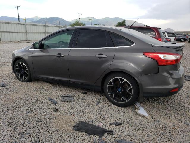 1FAHP3J29CL195153 - 2012 FORD FOCUS TITANIUM GRAY photo 2