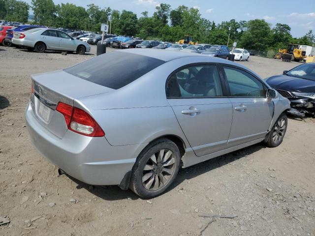 19XFA1F90AE038792 - 2010 HONDA CIVIC EXL ვერცხლისფერი ფოტო 3