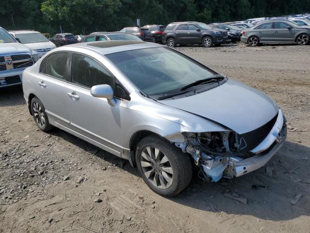 19XFA1F90AE038792 - 2010 HONDA CIVIC EXL ვერცხლისფერი ფოტო 4