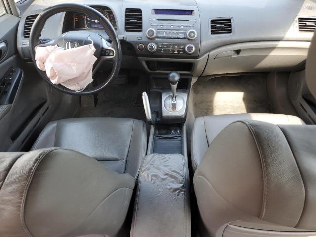 19XFA1F90AE038792 - 2010 HONDA CIVIC EXL ვერცხლისფერი ფოტო 8