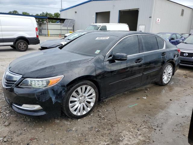 JH4KC1F91EC000279 - 2014 ACURA RLX ADVANCE BLACK photo 1