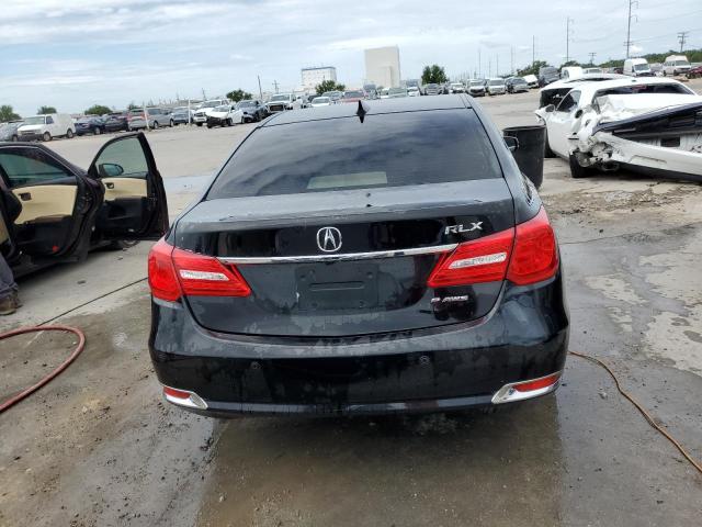 JH4KC1F91EC000279 - 2014 ACURA RLX ADVANCE BLACK photo 6