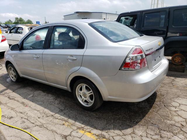 KL1TD566X8B089917 - 2008 CHEVROLET AVEO BASE SILVER photo 2