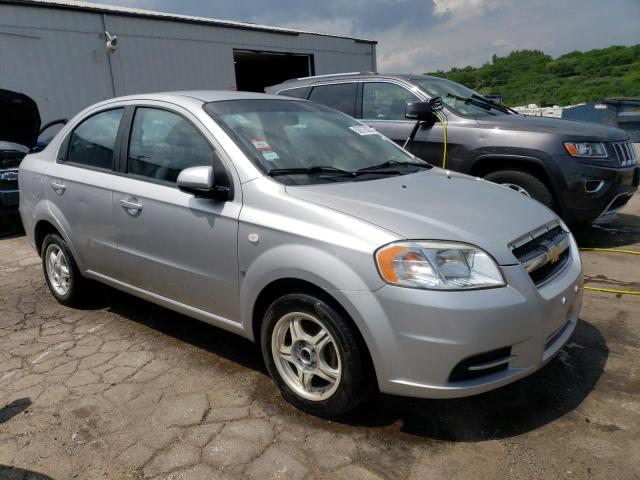 KL1TD566X8B089917 - 2008 CHEVROLET AVEO BASE SILVER photo 4