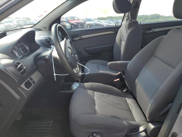 KL1TD566X8B089917 - 2008 CHEVROLET AVEO BASE SILVER photo 7