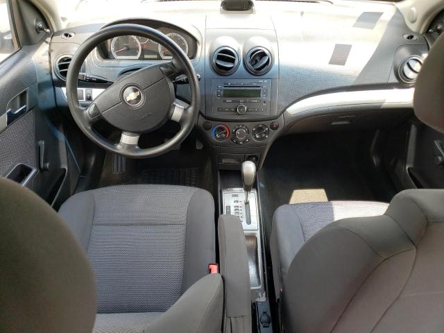 KL1TD566X8B089917 - 2008 CHEVROLET AVEO BASE SILVER photo 8