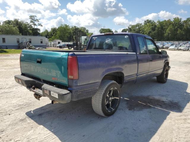 2GCEC19H2S1121731 - 1995 CHEVROLET C/K1500 C1500 BLUE photo 3