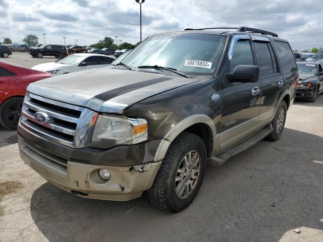 1FMFU18538LA26330 - 2008 FORD EXPEDITION EDDIE BAUER GREEN photo 1