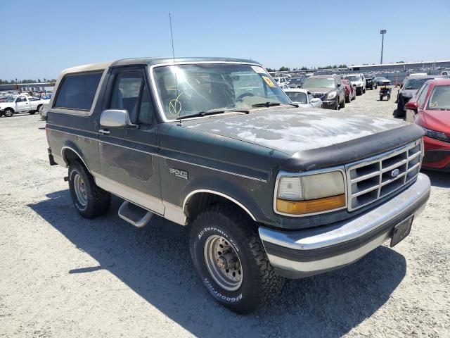 1FMEU15H1NLA19379 - 1992 FORD BRONCO U100 GREEN photo 4