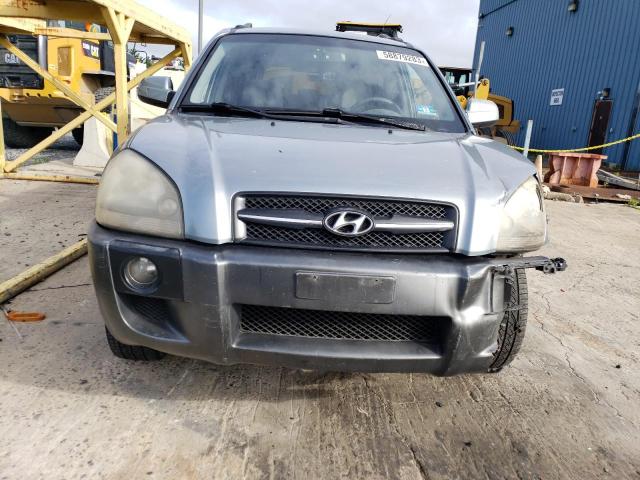 KM8JN12D25U076472 - 2005 HYUNDAI TUCSON GLS GREEN photo 5