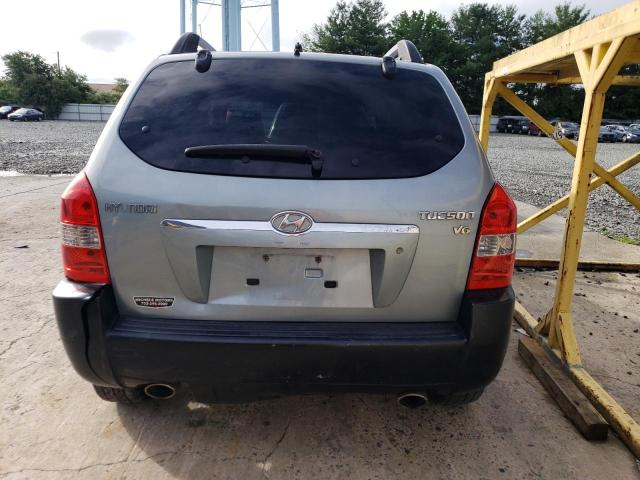 KM8JN12D25U076472 - 2005 HYUNDAI TUCSON GLS GREEN photo 6