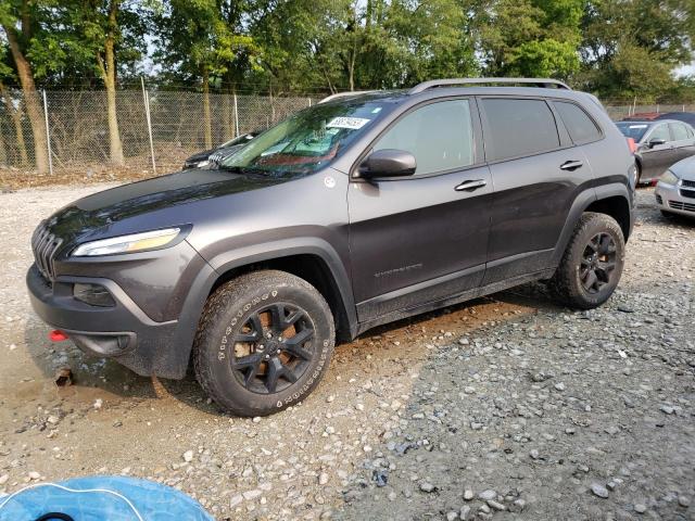 1C4PJMBS9GW134501 - 2016 JEEP CHEROKEE TRAILHAWK GRAY photo 1
