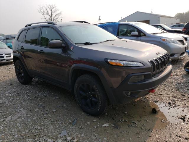 1C4PJMBS9GW134501 - 2016 JEEP CHEROKEE TRAILHAWK GRAY photo 4