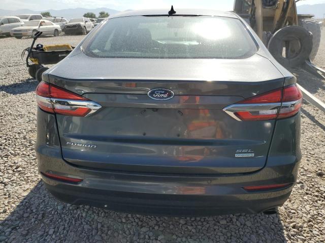 3FA6P0CD9LR133726 - 2020 FORD FUSION SEL CHARCOAL photo 6