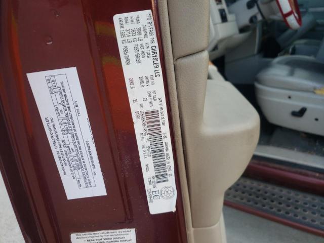 1A8HW582X8F145276 - 2008 CHRYSLER ASPEN LIMITED MAROON photo 13