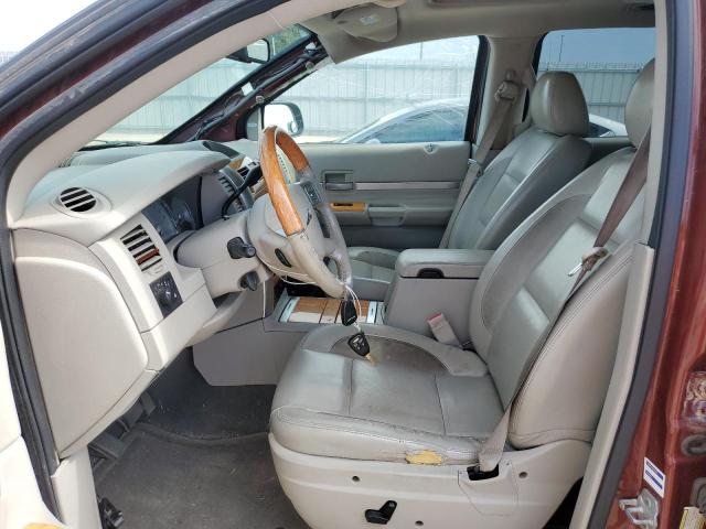 1A8HW582X8F145276 - 2008 CHRYSLER ASPEN LIMITED MAROON photo 7