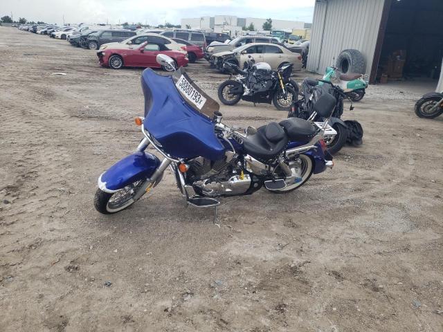 1HFSC52056A312673 - 2006 HONDA VT1300 S BLUE photo 2