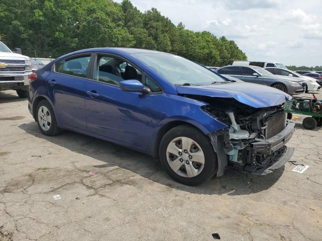 3KPFK4A74JE246422 - 2018 KIA FORTE LX BLUE photo 4