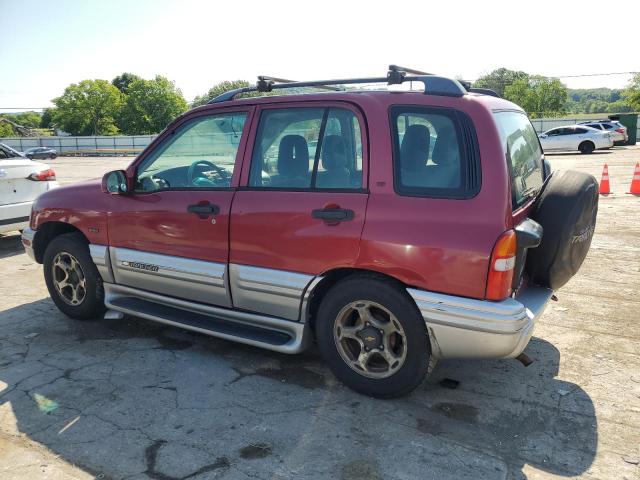 2CNBE634016936054 - 2001 CHEVROLET TRACKER LT RED photo 2