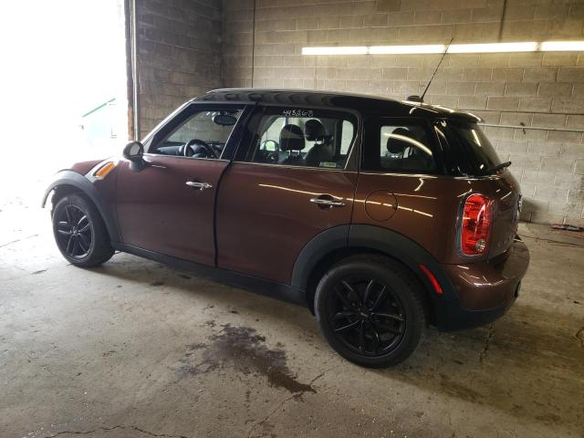 WMWZB3C55EWR37289 - 2014 MINI COOPER COUNTRYMAN BROWN photo 2