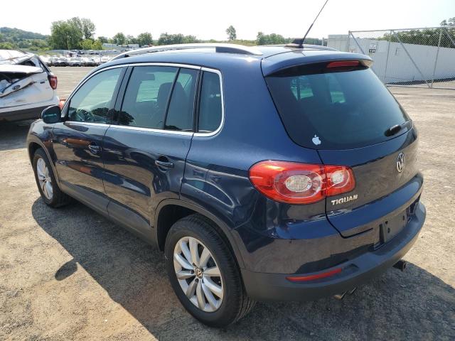 WVGAV7AX2BW535644 - 2011 VOLKSWAGEN TIGUAN S BLUE photo 2