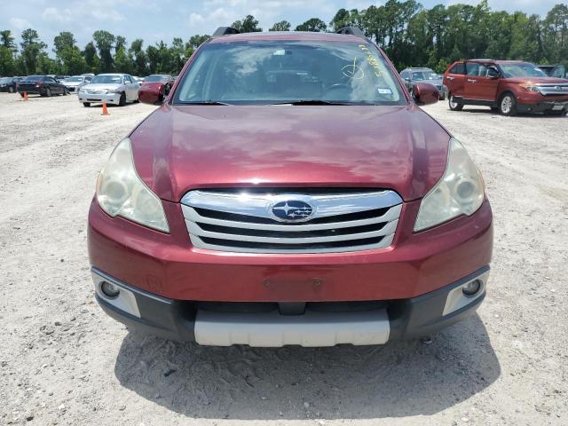 4S4BRCKC9B3341174 - 2011 SUBARU OUTBACK 2.5I LIMITED RED photo 5