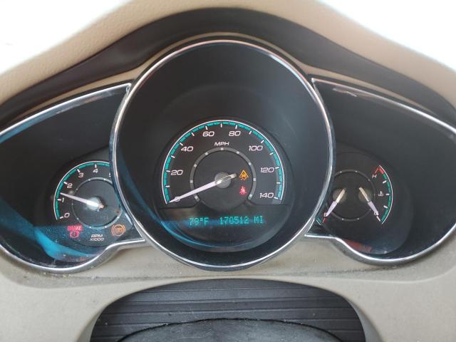 1G1ZE5E78AF141093 - 2010 CHEVROLET MALIBU LTZ WHITE photo 9