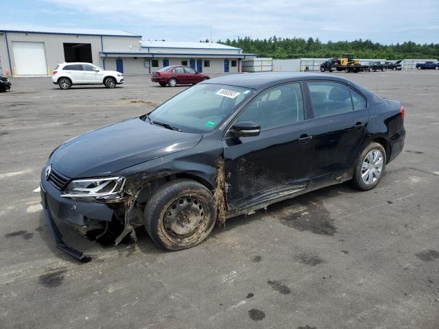 3VWDZ7AJ0BM365380 - 2011 VOLKSWAGEN JETTA SE BLACK photo 1