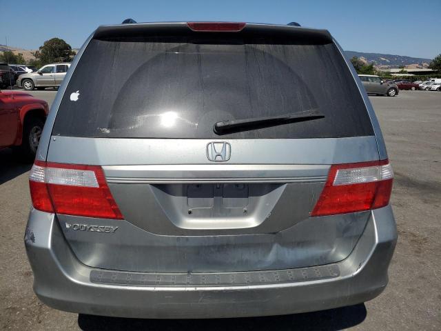 5FNRL38486B108156 - 2006 HONDA ODYSSEY EX BLUE photo 6