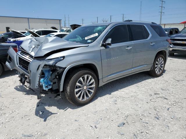 1GNERKKW6PJ188222 - 2023 CHEVROLET TRAVERSE PREMIER SILVER photo 1