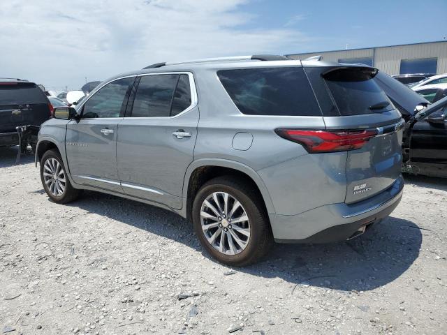 1GNERKKW6PJ188222 - 2023 CHEVROLET TRAVERSE PREMIER SILVER photo 2