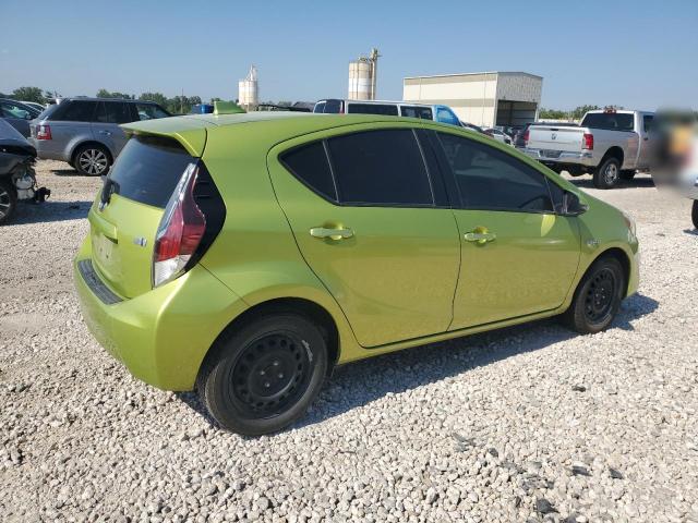 JTDKDTB30F1111673 - 2015 TOYOTA PRIUS C GREEN photo 3