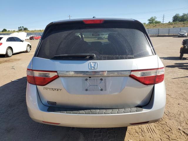 5FNRL5H67CB055992 - 2012 HONDA ODYSSEY EXL SILVER photo 6