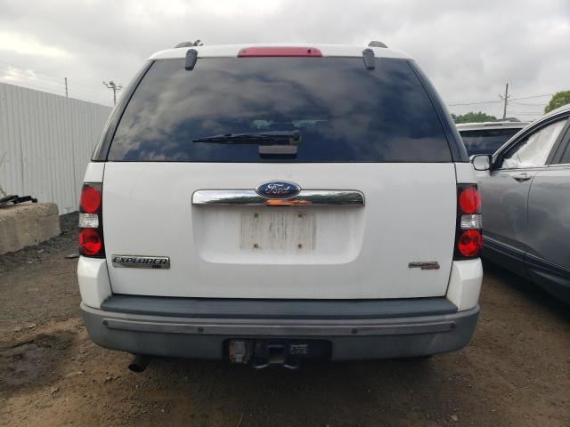 1FMEU73E16UA68198 - 2006 FORD EXPLORER XLT WHITE photo 6