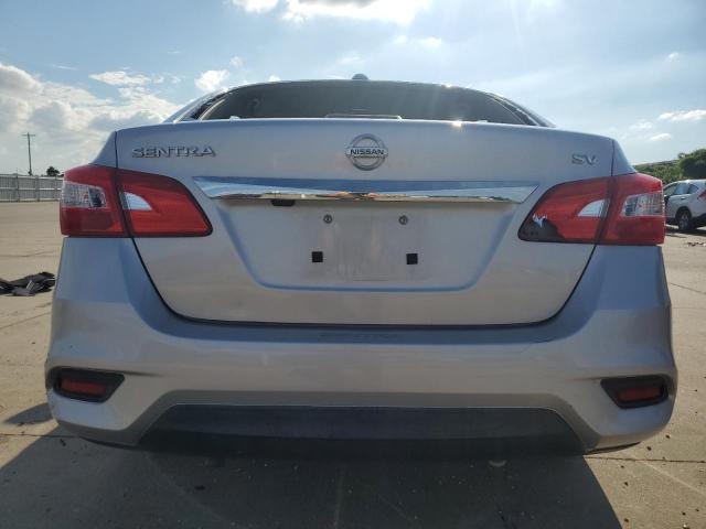 3N1AB7AP0HY356424 - 2017 NISSAN SENTRA S SILVER photo 6