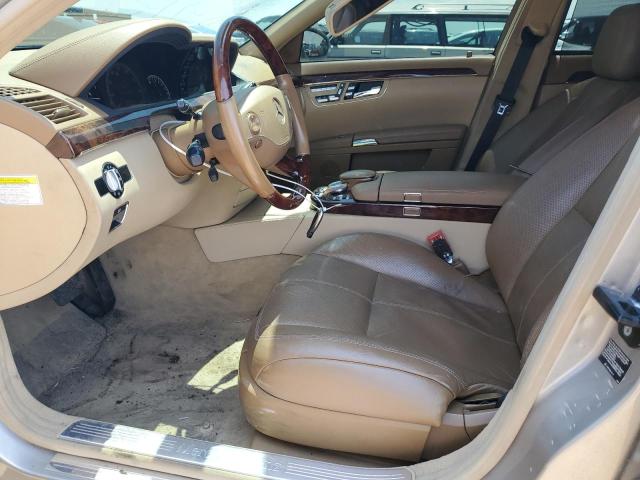 WDDNG86X08A164302 - 2008 MERCEDES-BENZ S 550 4MATIC TAN photo 7