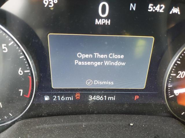 LRBFZNR44ND071672 - 2022 BUICK ENVISION ESSENCE WHITE photo 9