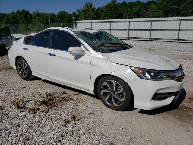 1HGCR2F93GA100328 - 2016 HONDA ACCORD EXL WHITE photo 4