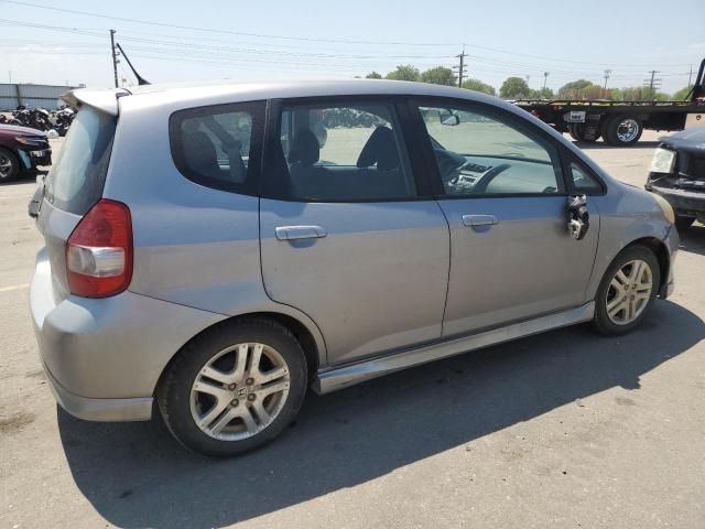 JHMGD38647S022352 - 2007 HONDA FIT S 灰色 照片 3