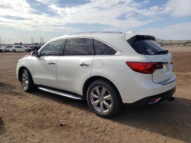 5FRYD4H95GB024564 - 2016 ACURA MDX ADVANCE WHITE photo 2