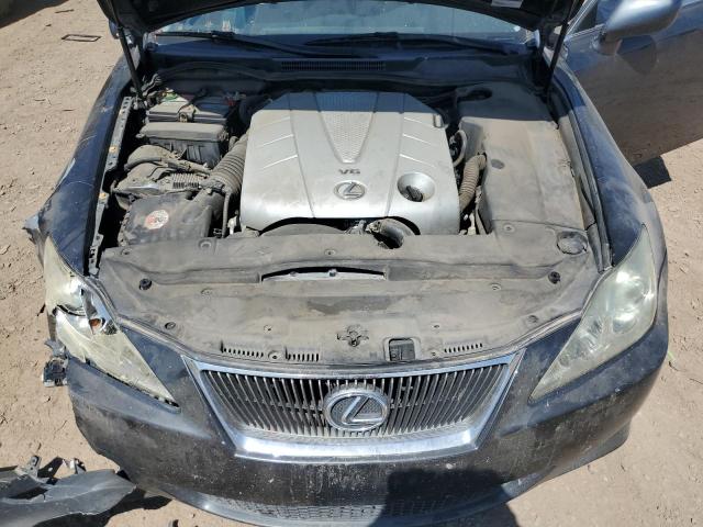 JTHBE262685020538 - 2008 LEXUS IS 350 CHARCOAL photo 11